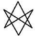 Unicursal hexagram